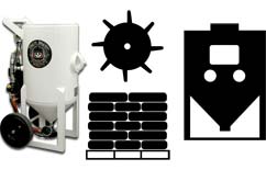 sand blasting equipment, abrasive blasting, media blasting