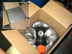 Instapak foam packaging to ensure safe transport